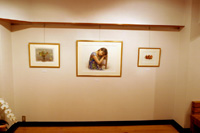 木原和敏 水彩・素描展　2006年7月　画廊宮坂 展示の様子2
